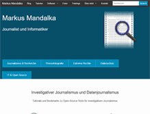 Tablet Screenshot of mandalka.name